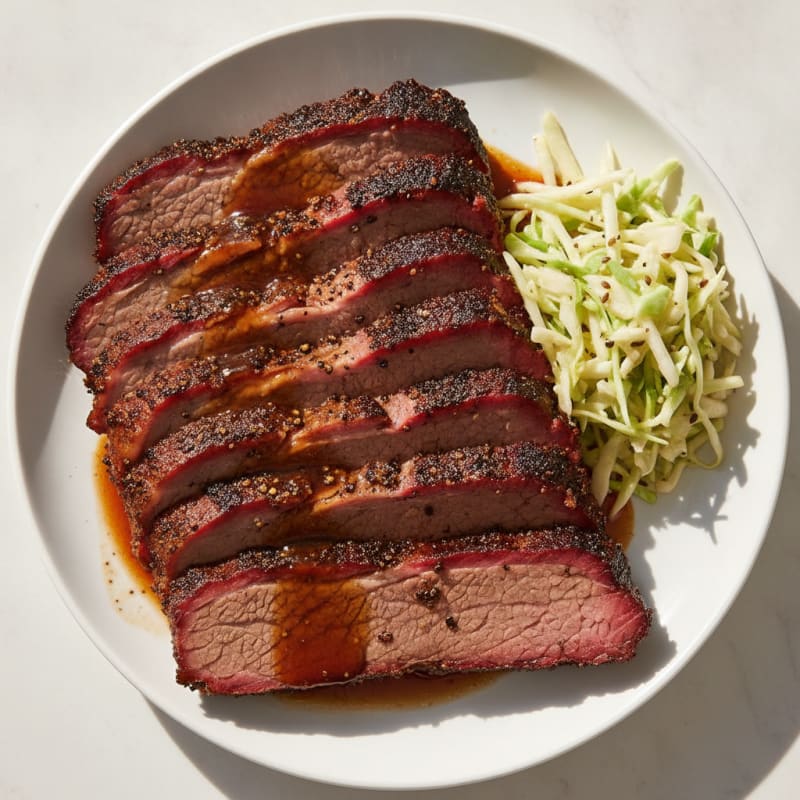 Slow-Smoked Texas Brisket