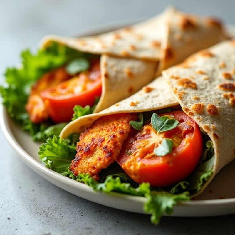 Crispy Buffalo Chicken Wraps