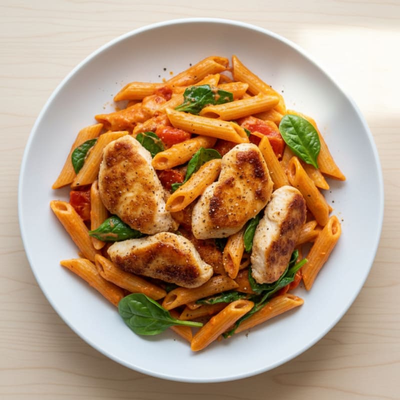 Creamy Roasted Red Pepper Pasta