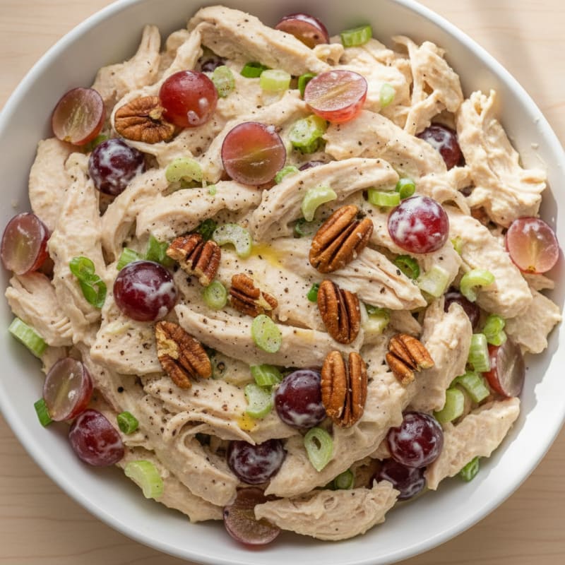 Chicken Salad with Grapes and Pecans
