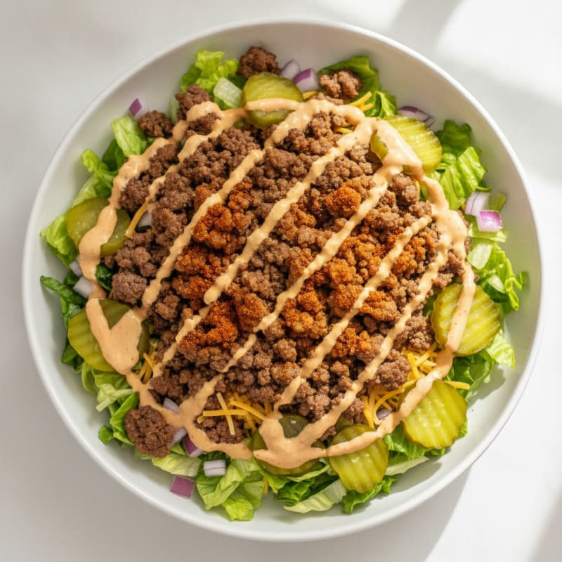 Big Mac Protein Bowl