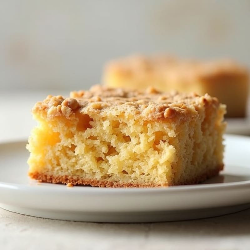 Protein-Packed Vanilla Bean Snack Cake