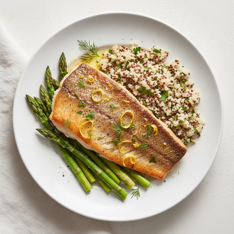 Lemon-Herb Roasted Steelhead Fillet
