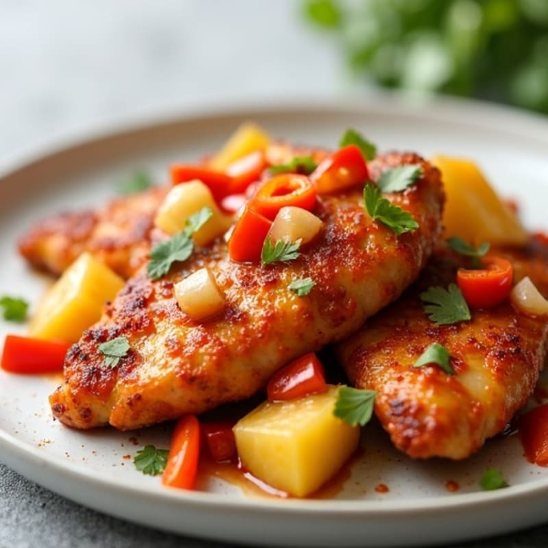 Crispy Baked Sweet and Sour Chicken