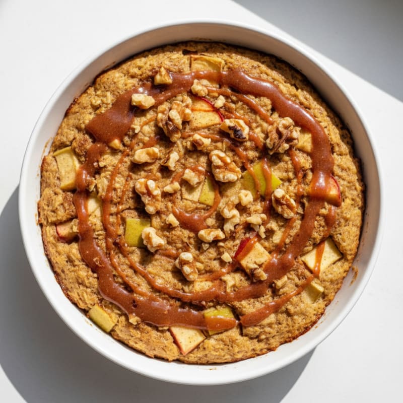 Baked Apple Cinnamon Oat Bran