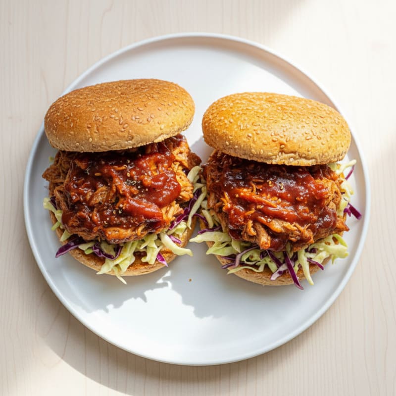 Smoky BBQ Pulled Pork Sandwiches