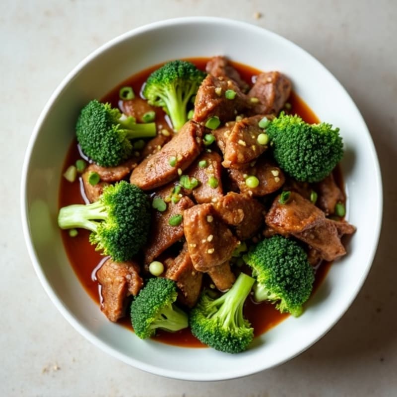Ginger-Garlic Beef and Broccoli Stir-Fry