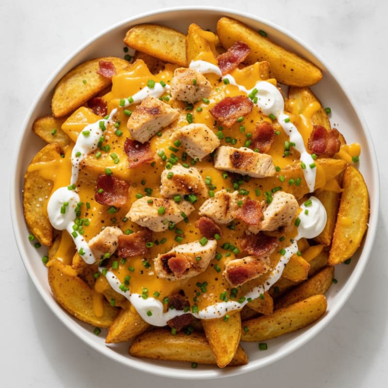 Loaded Bacon Cheddar Fries