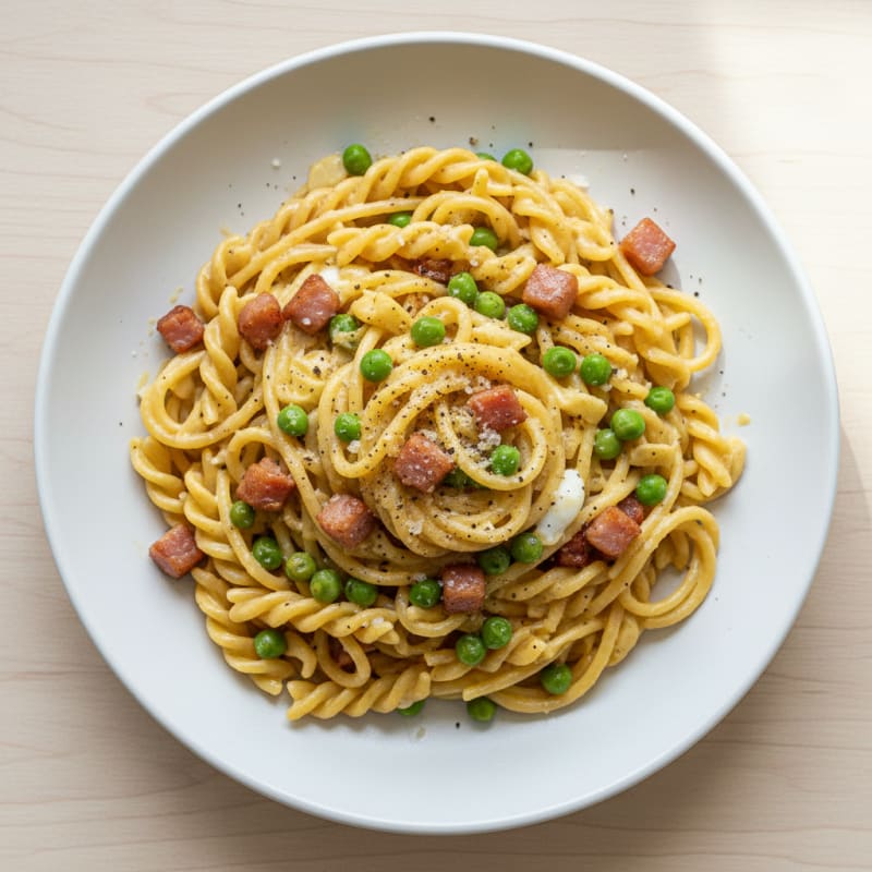 Classic Carbonara with Pancetta