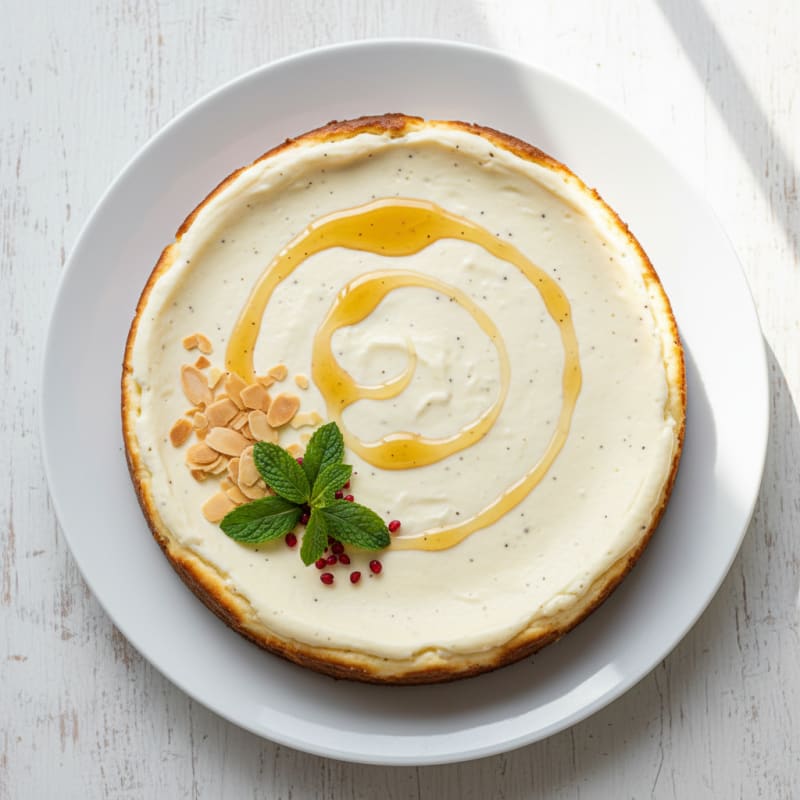 Creamy Greek Yogurt Protein Cheesecake