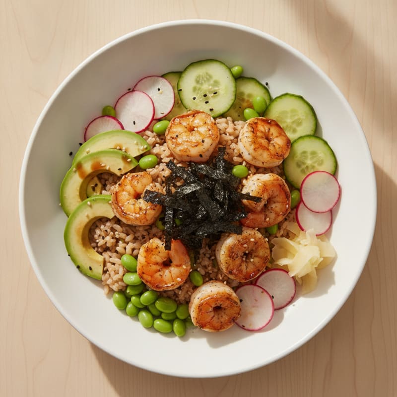 Deconstructed Sushi Rice Bowl