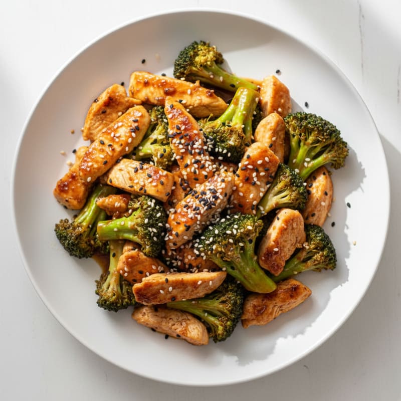 Teriyaki Chicken and Broccoli Stir-Fry
