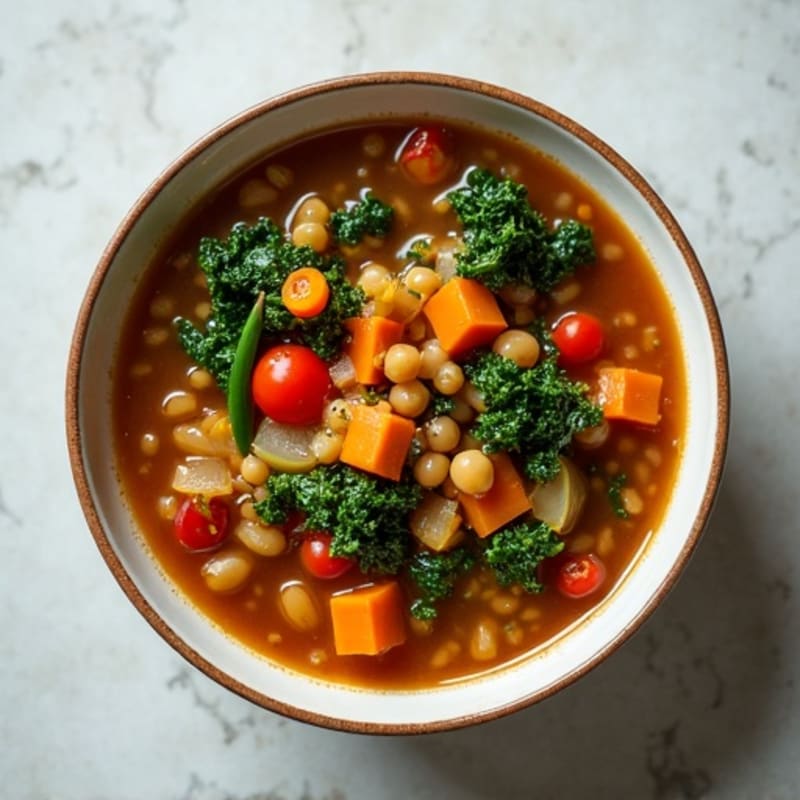 Hearty Lentil and Kale Soup