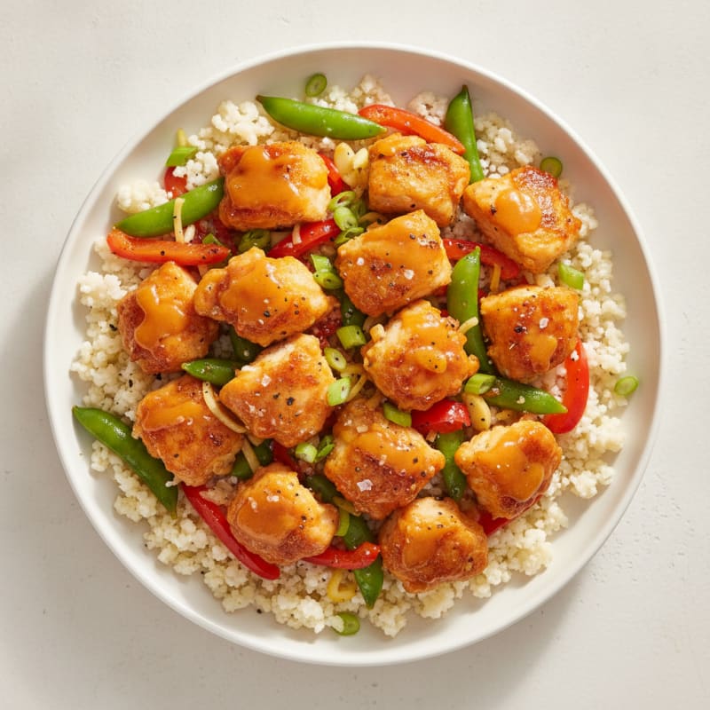 Orange Glazed Chicken Stir-Fry