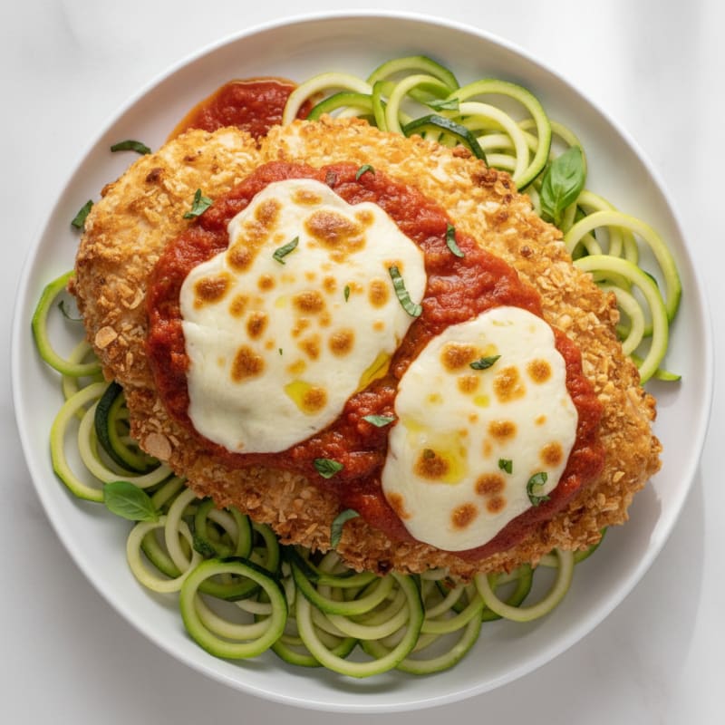Crispy Almond-Crusted Chicken Parmesan