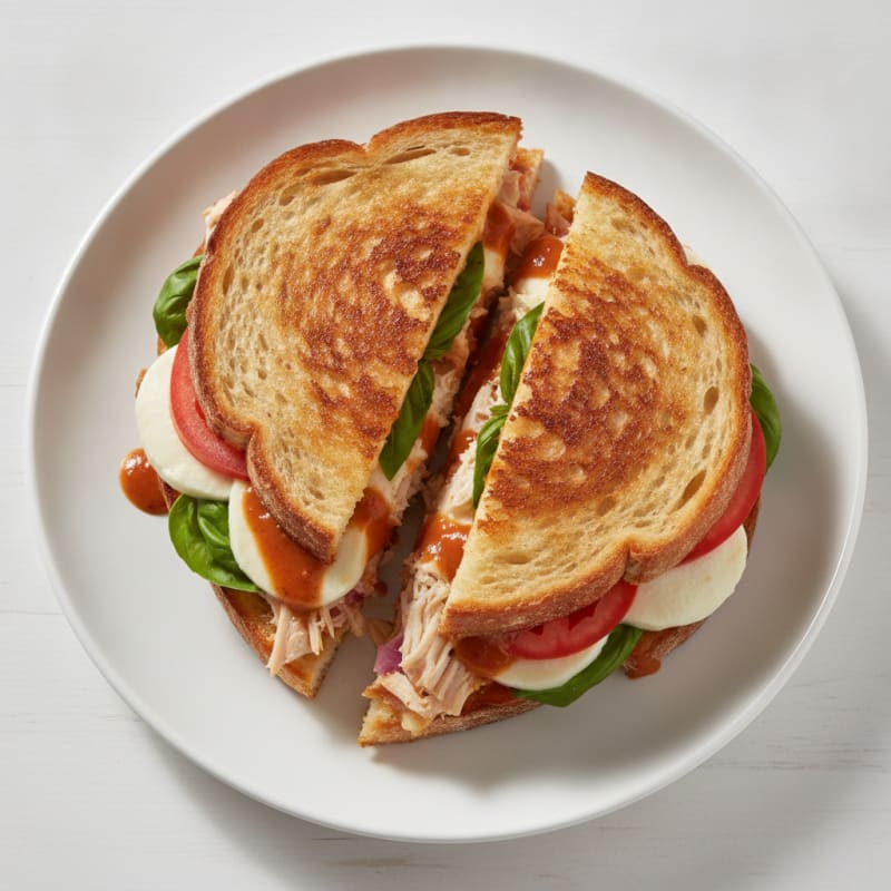 Toasted Frontega Chicken Panini