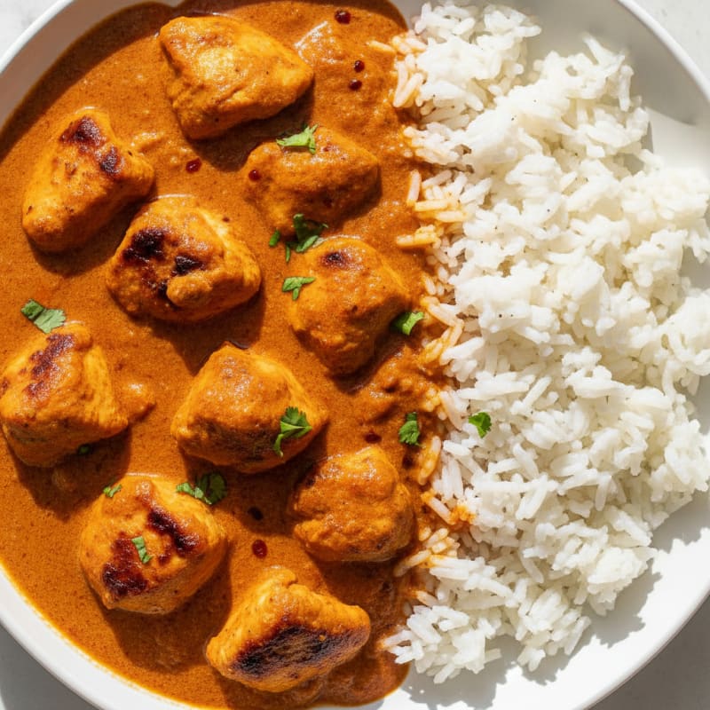 Chicken Tikka Masala with Basmati Rice