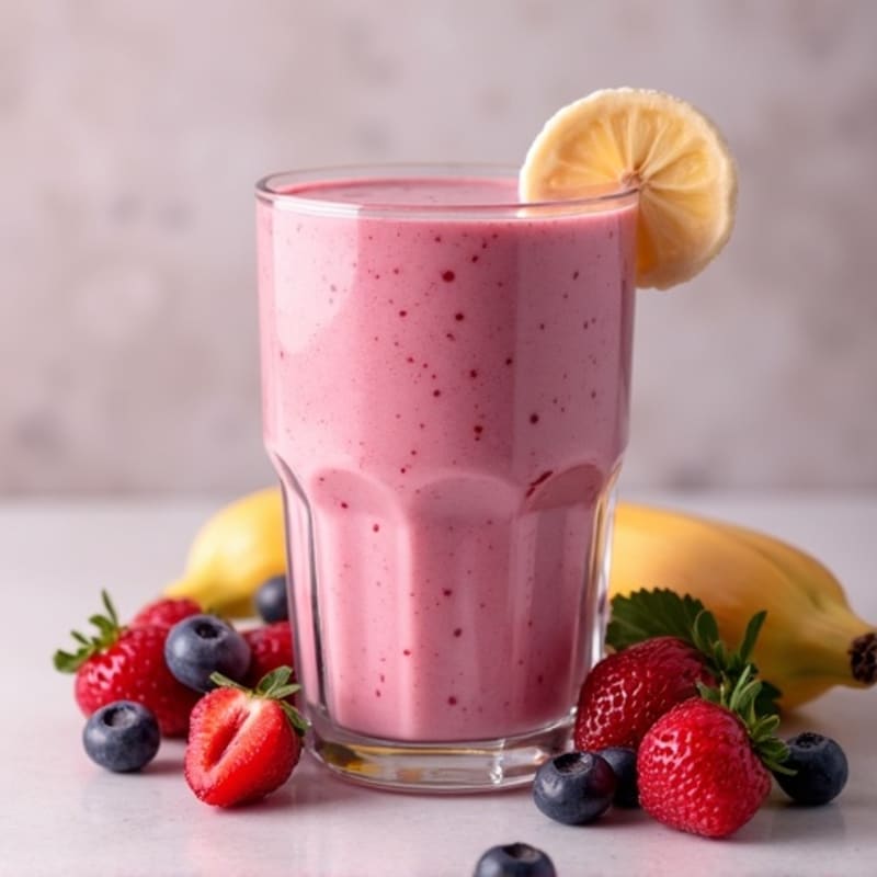 Creamy Berry Protein Smoothie