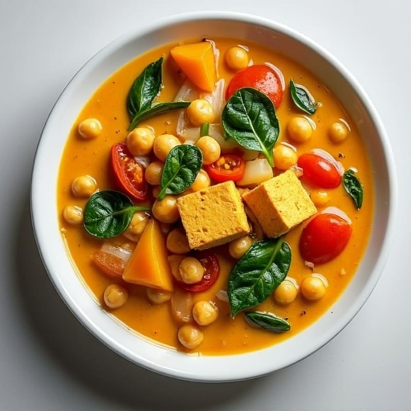 Creamy Coconut Curry Chickpea Stew