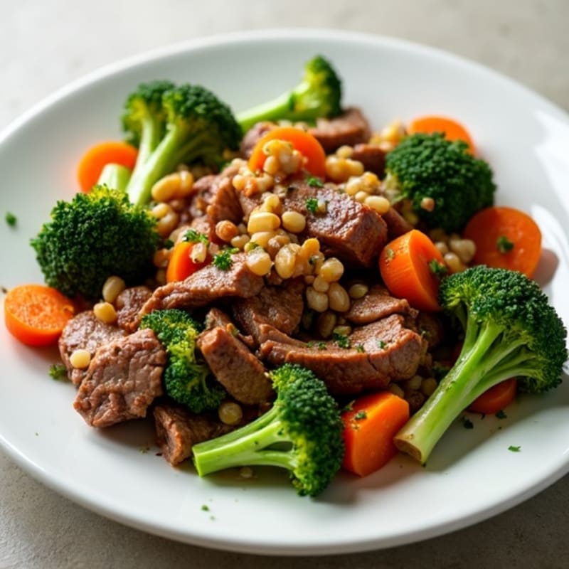 Garlic Ginger Beef and Broccoli Stir-Fry