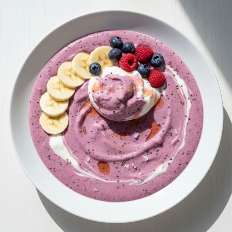 Creamy Berry Protein Smoothie