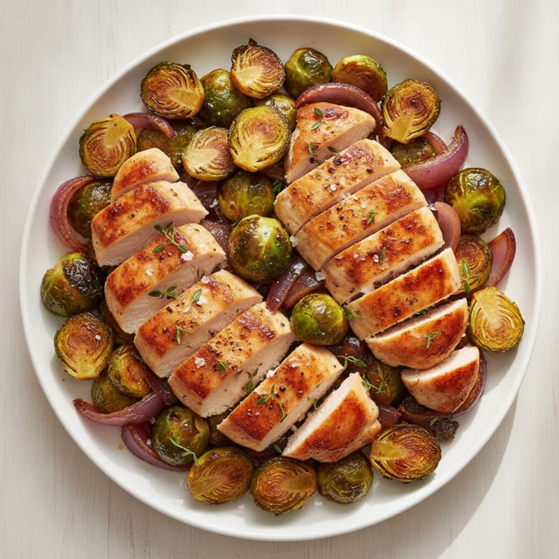 Balsamic-Glazed Brussels Sprouts