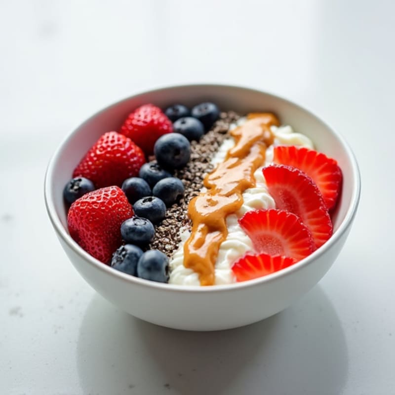 Cottage Cheese Berry Protein Bowl
