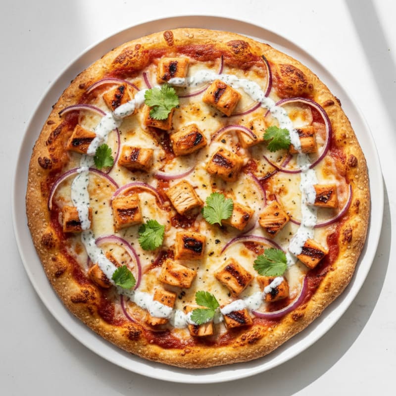 BBQ Ranch Chicken Pizza