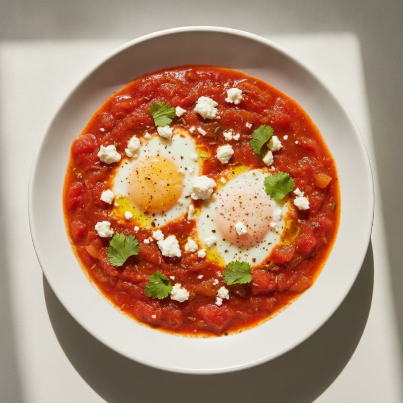 Shakshuka with Feta and Herbs