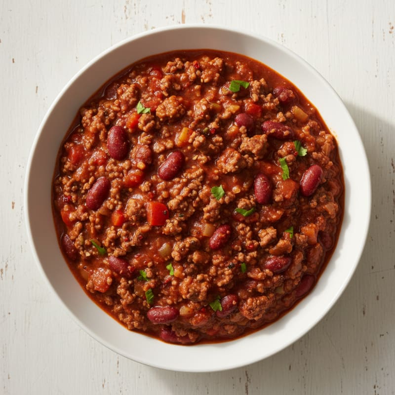 Tender Smoky Beef Chili