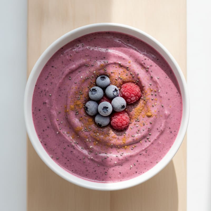 Berry Banana Protein Power Shake