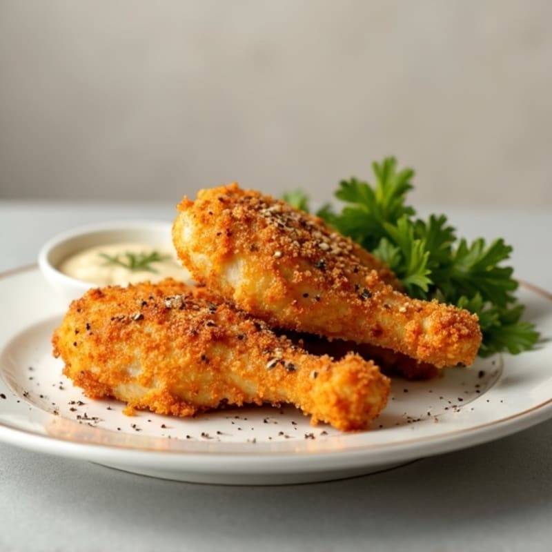 Buttermilk Chicken, Crispy Baked