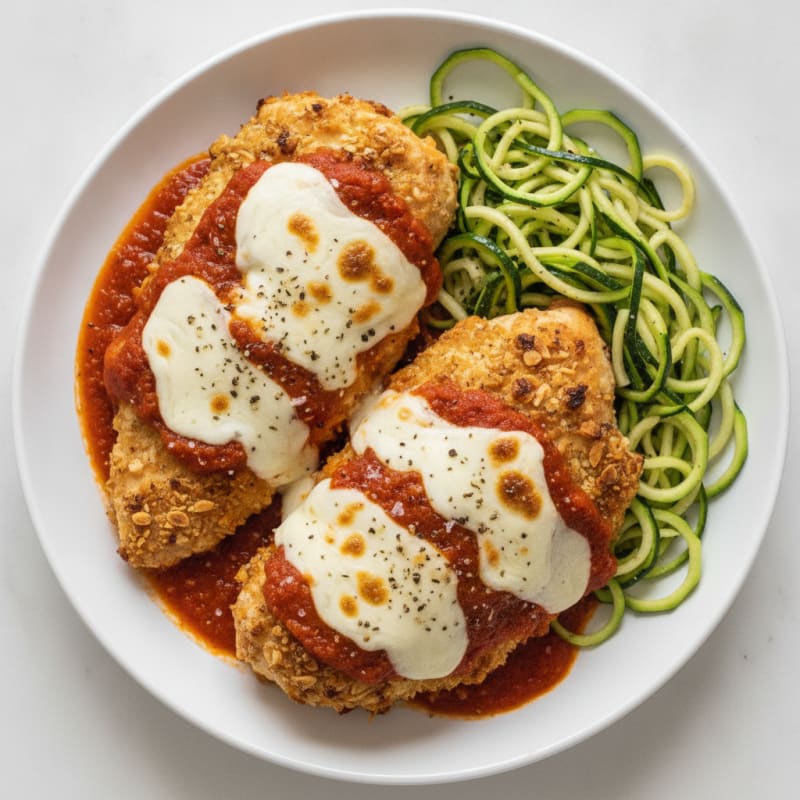 Crispy Almond-Crusted Chicken Parmesan