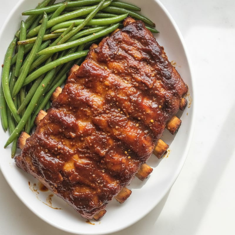 Sweet & Sticky BBQ Baby Back Ribs