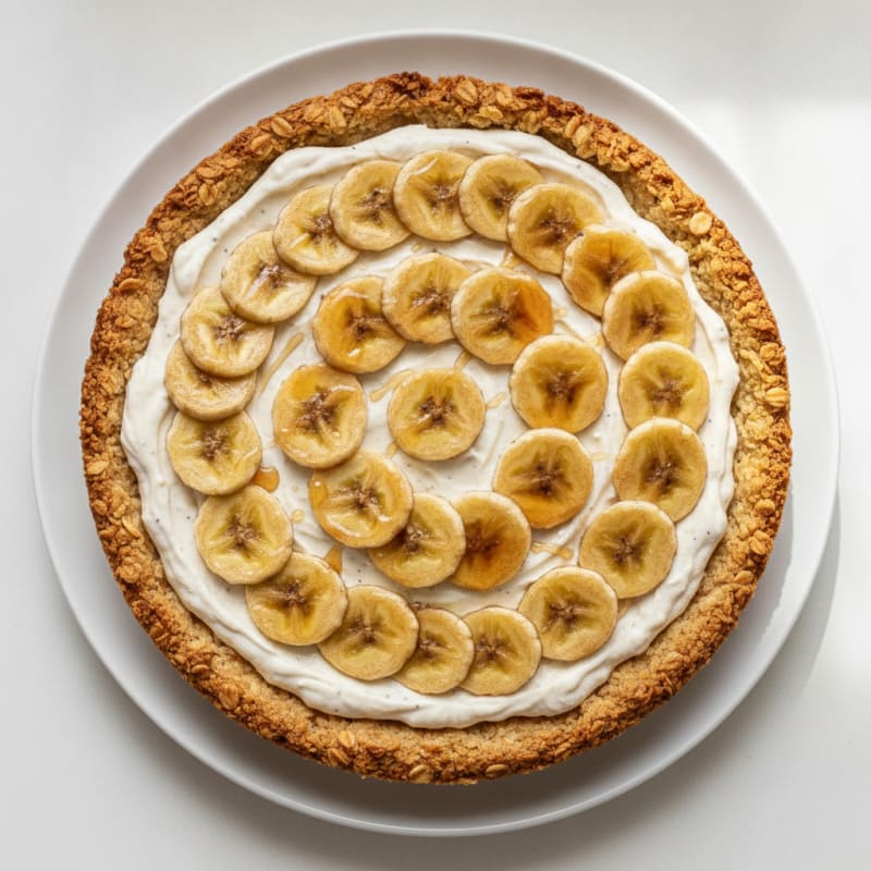 High-Protein Banana Vanilla Bean Cream Pie