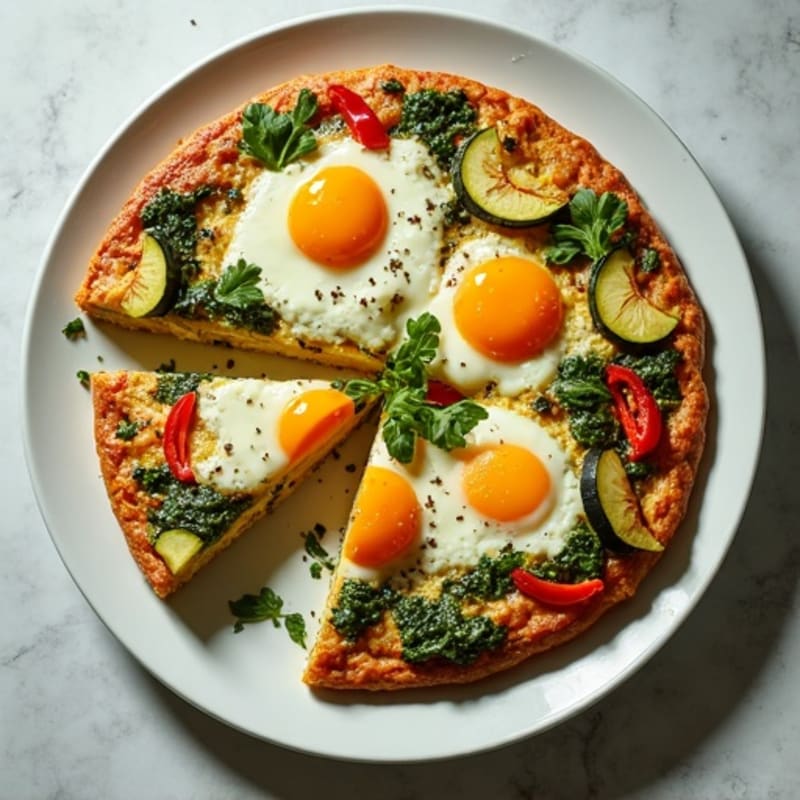 Herb-Roasted Vegetable and Goat Cheese Frittata