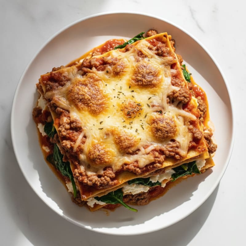Classic Beef and Ricotta Lasagna