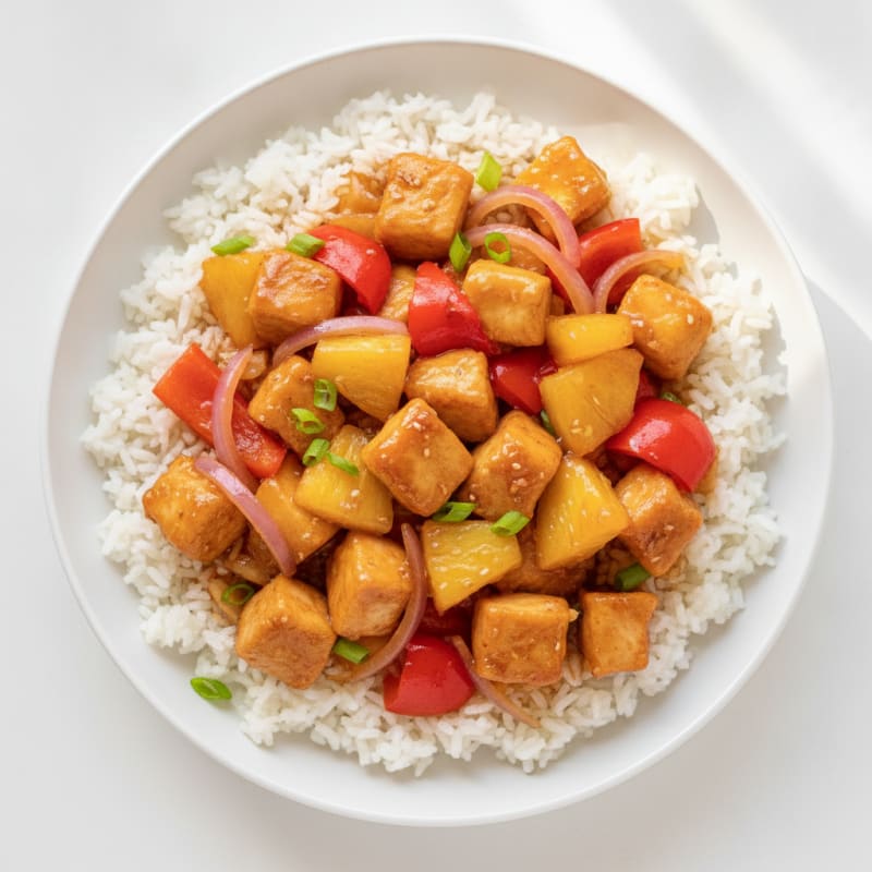 Sweet and Sour Chicken with Pineapple