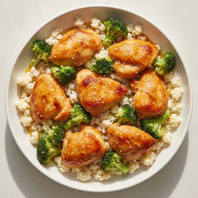 Baked Orange Glazed Chicken