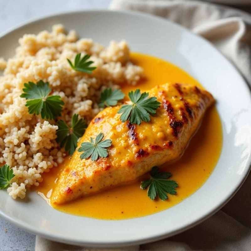 Creamy Coconut-Spiced Butter Chicken