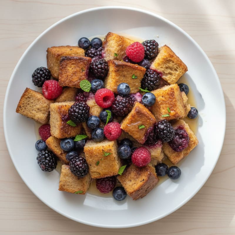 Baked Berry French Toast Casserole