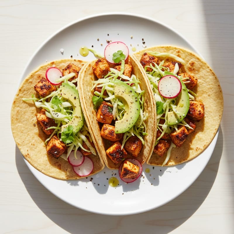 Smoky Chili-Lime Chicken Tacos