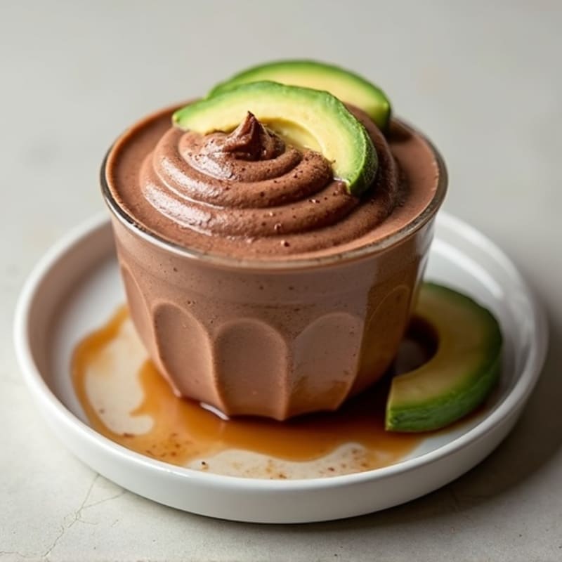 Creamy Chocolate Avocado Mousse