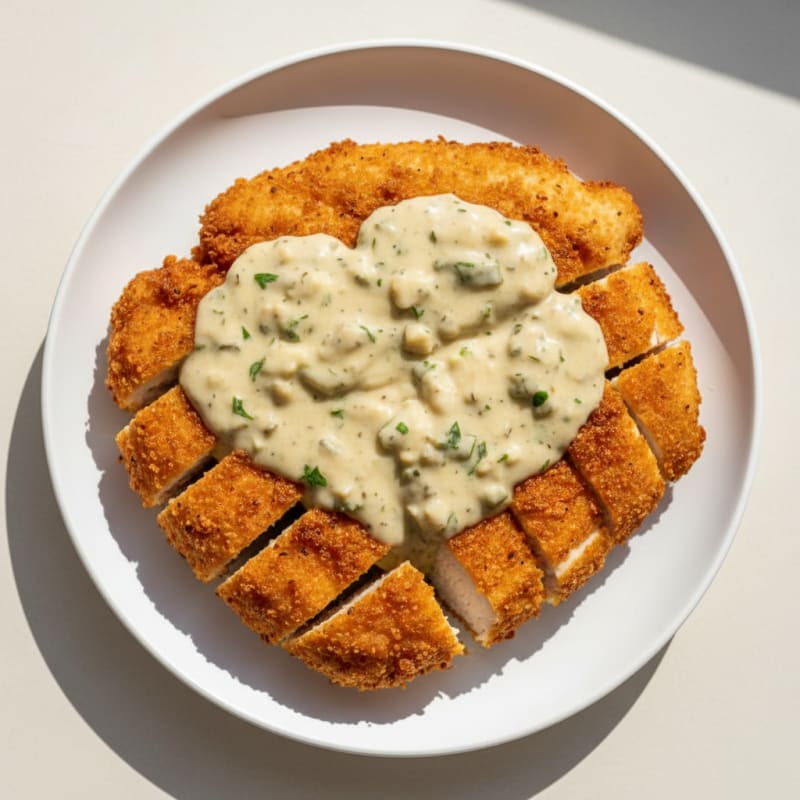 Buttermilk Fried Chicken with Creamy Gravy