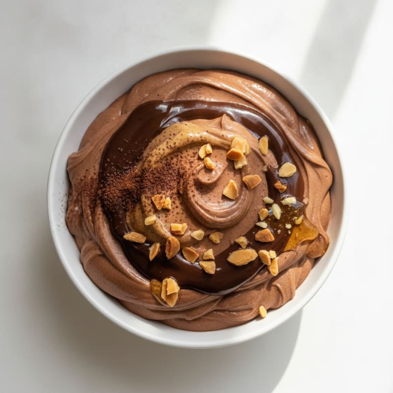 Silky Chocolate Protein Pudding