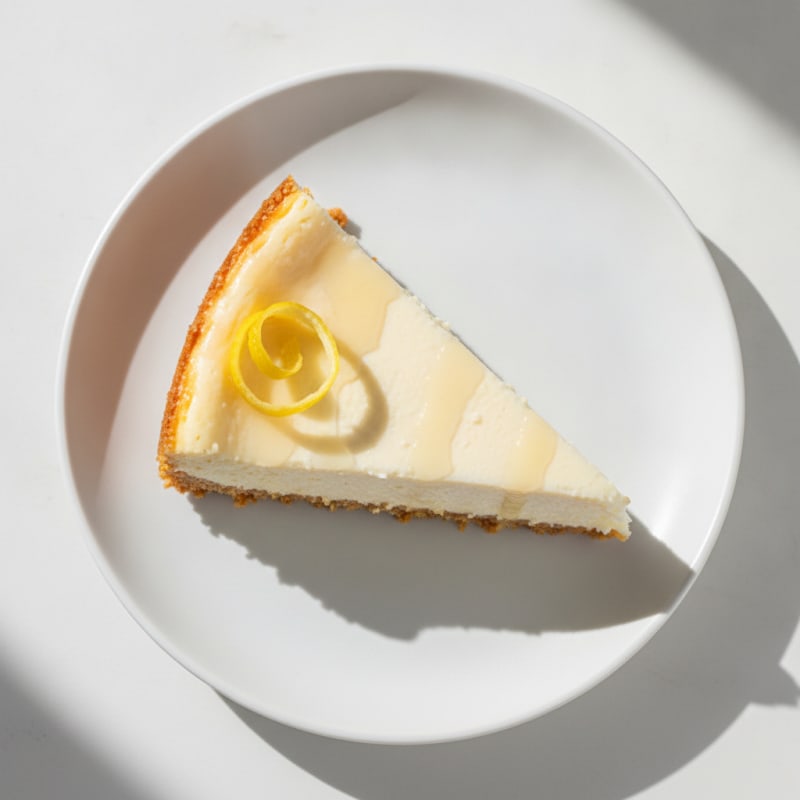 Silky Greek Yogurt Protein Cheesecake