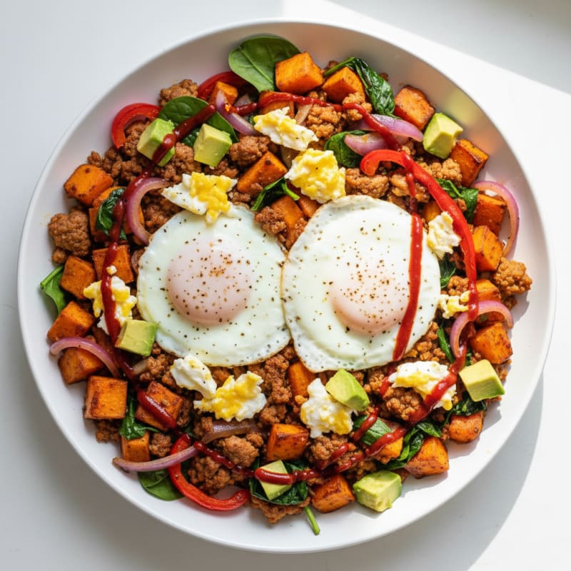 Hearty Grand Slam Breakfast Skillet
