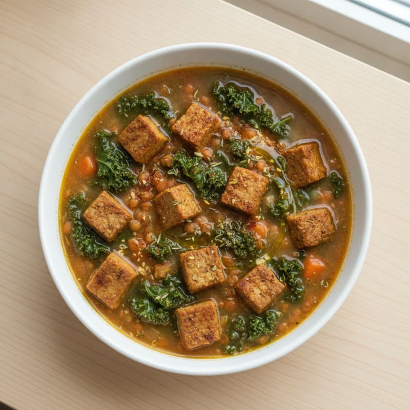Hearty Vegan Protein Power Soup