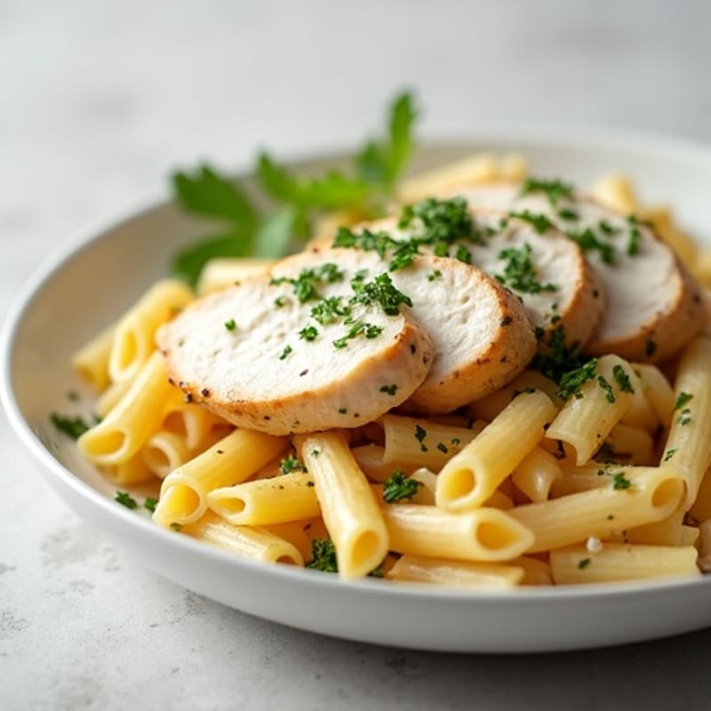 Creamy Lemon Herb Chicken Pasta