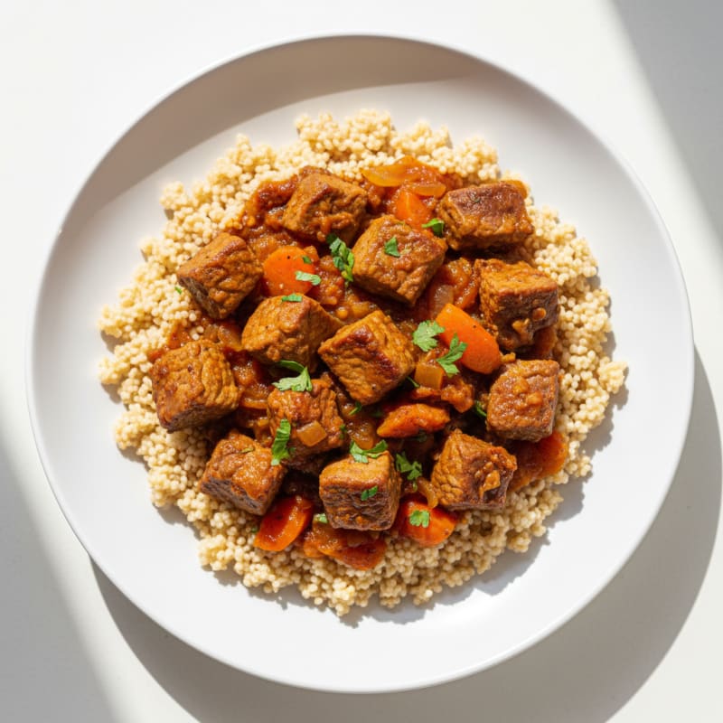 Moroccan Lamb Tagine with Dried Fruits